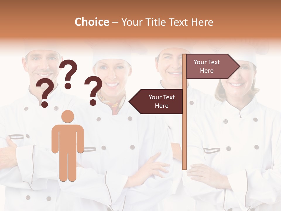 Healthy Staff Cuisine PowerPoint Template