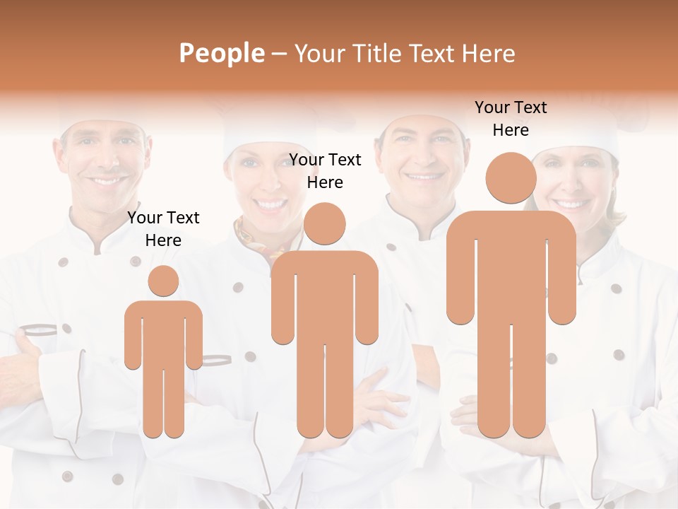 Healthy Staff Cuisine PowerPoint Template