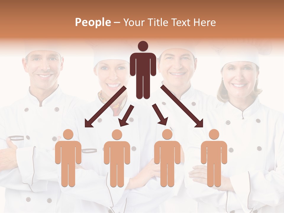 Healthy Staff Cuisine PowerPoint Template