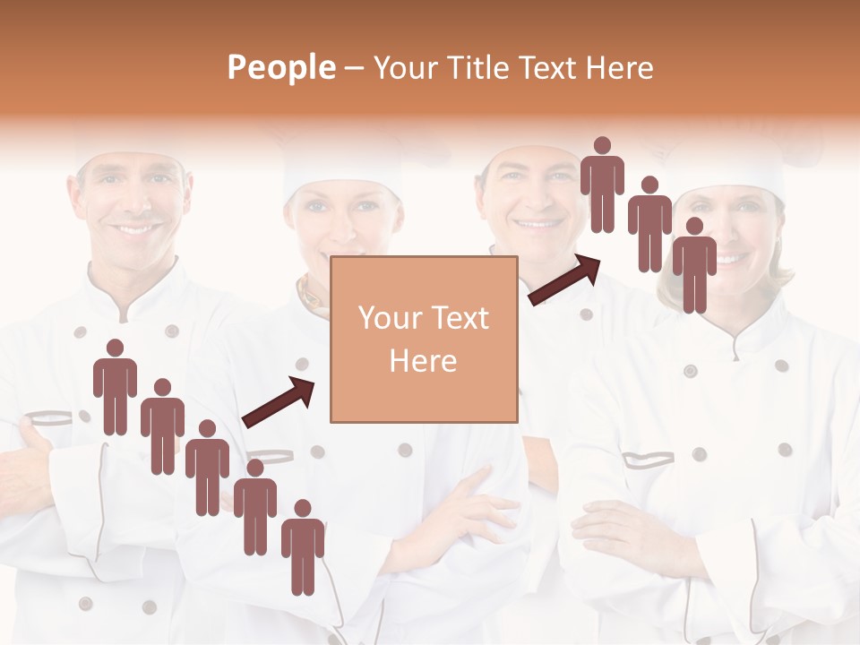 Healthy Staff Cuisine PowerPoint Template