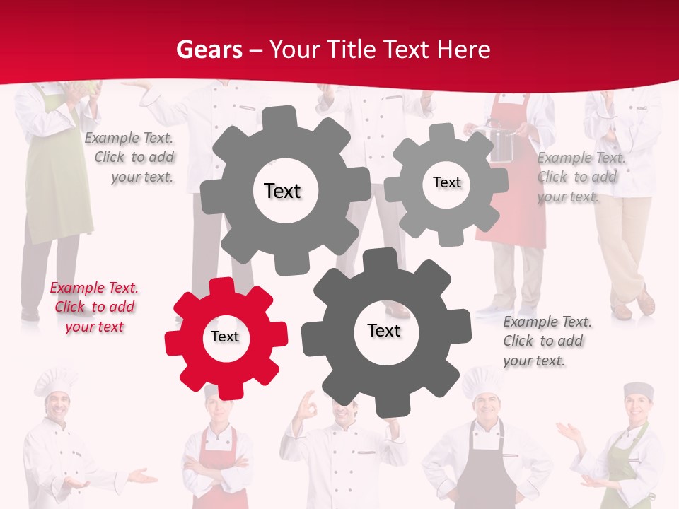 Background Woman Smiling PowerPoint Template