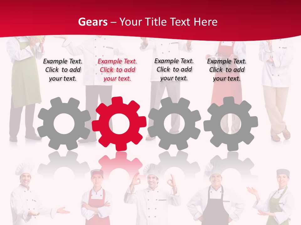 Background Woman Smiling PowerPoint Template