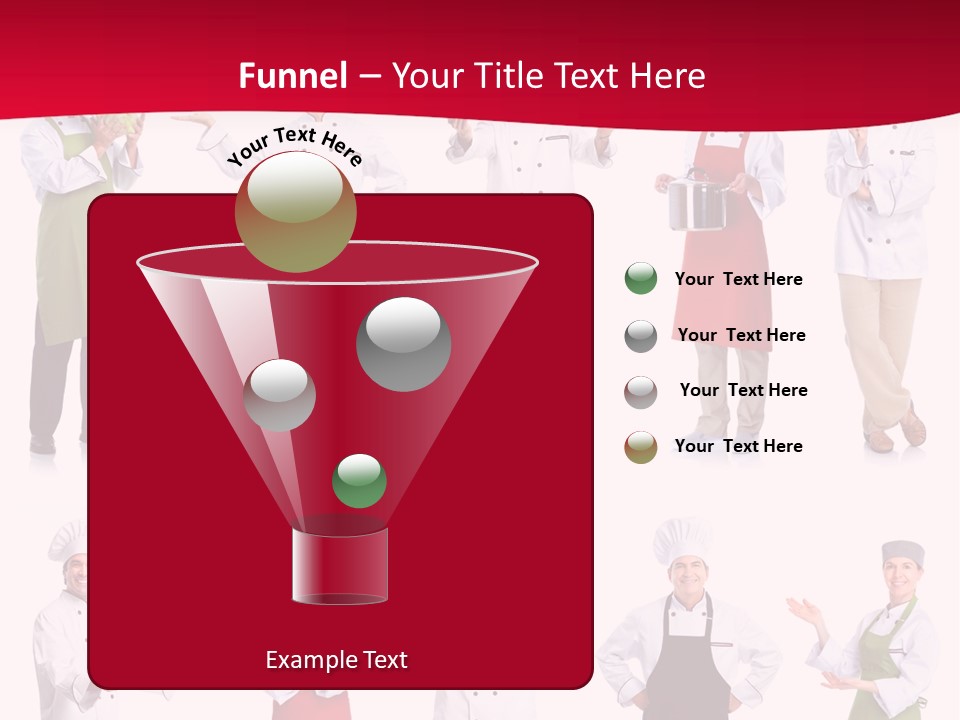 Background Woman Smiling PowerPoint Template