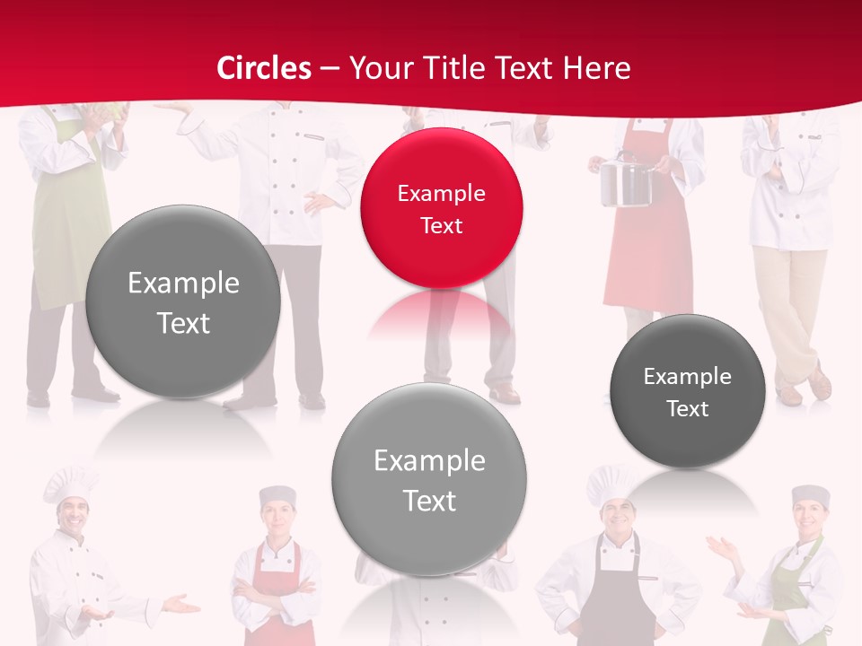 Background Woman Smiling PowerPoint Template