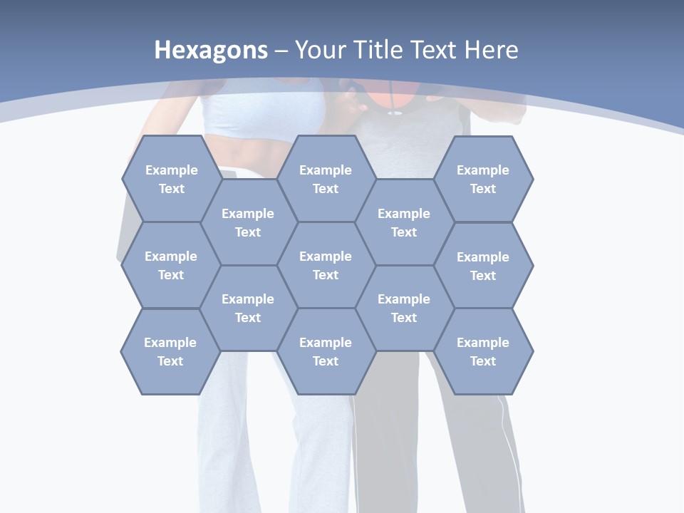 Standing Diet Ball PowerPoint Template