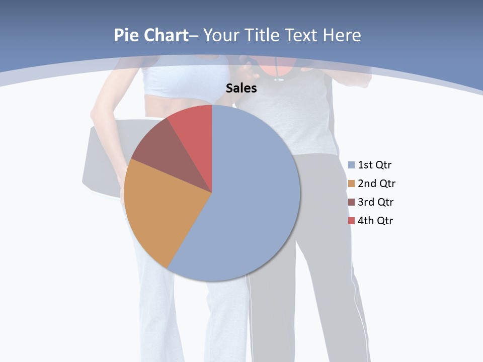 Standing Diet Ball PowerPoint Template