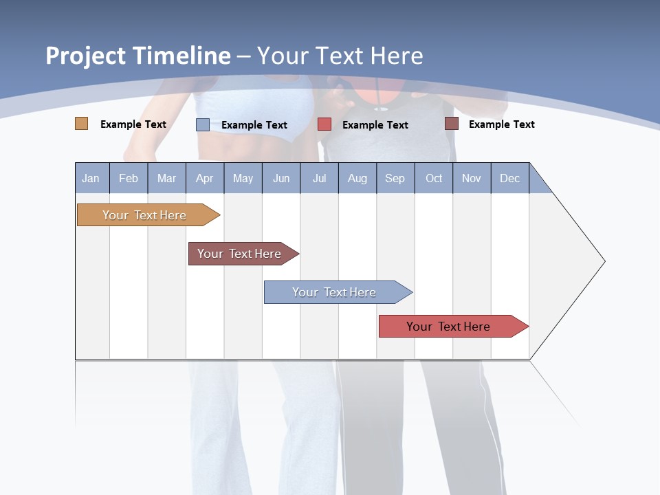 Standing Diet Ball PowerPoint Template