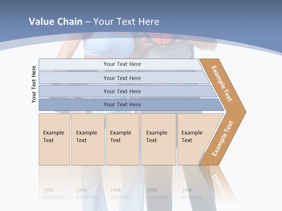 Standing Diet Ball PowerPoint Template