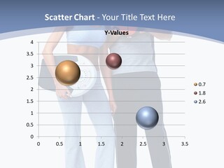 Standing Diet Ball PowerPoint Template