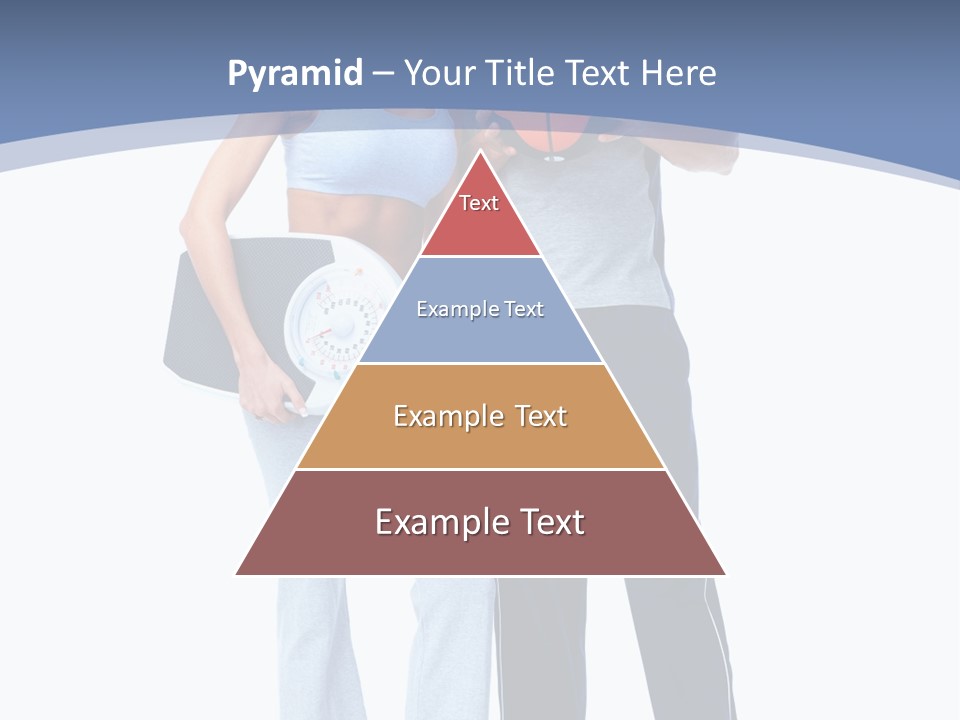 Standing Diet Ball PowerPoint Template