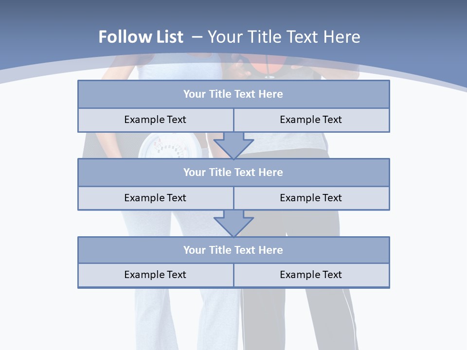 Standing Diet Ball PowerPoint Template