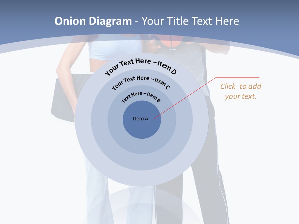 Standing Diet Ball PowerPoint Template