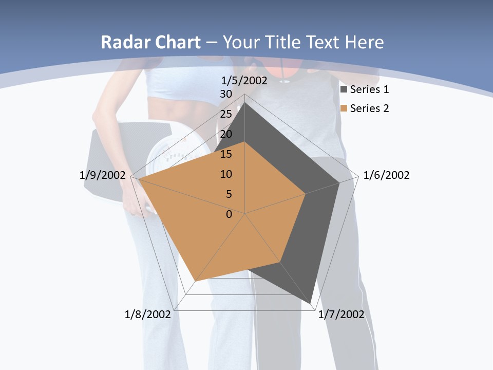 Standing Diet Ball PowerPoint Template