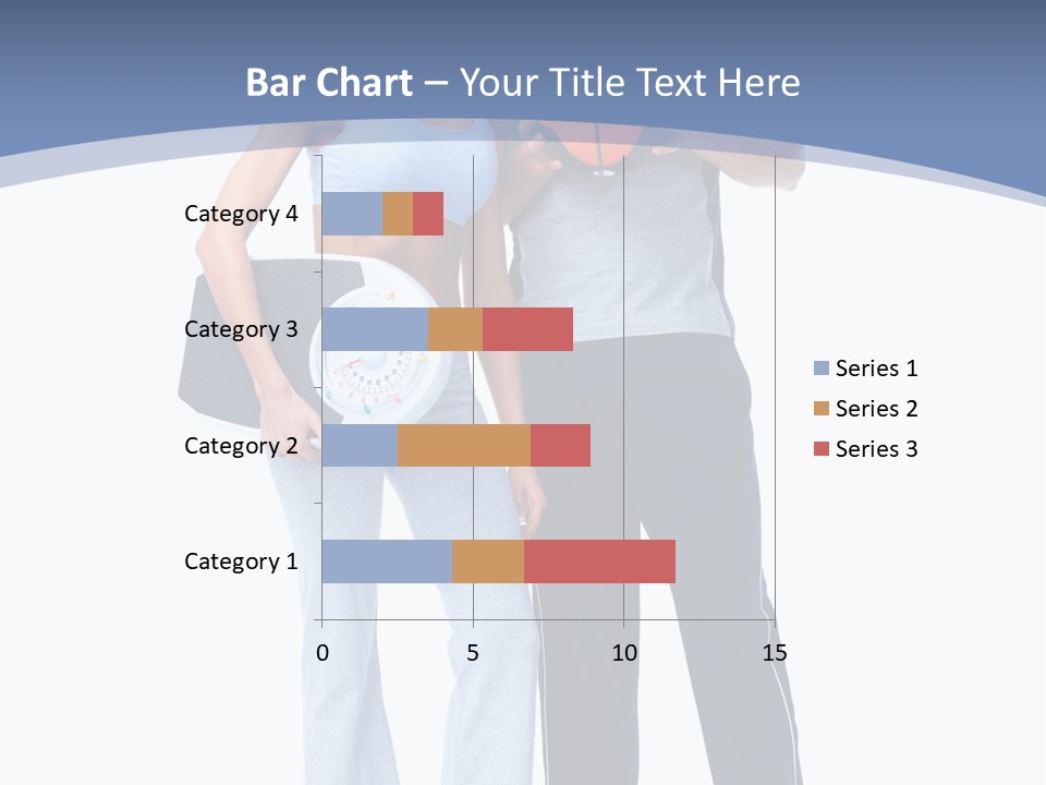 Standing Diet Ball PowerPoint Template