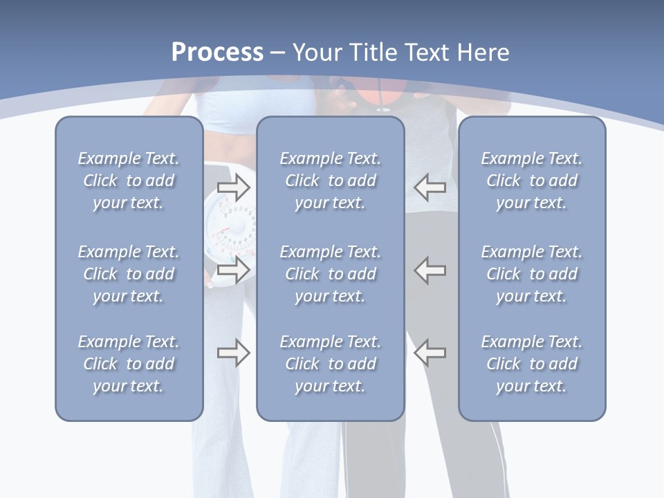Standing Diet Ball PowerPoint Template