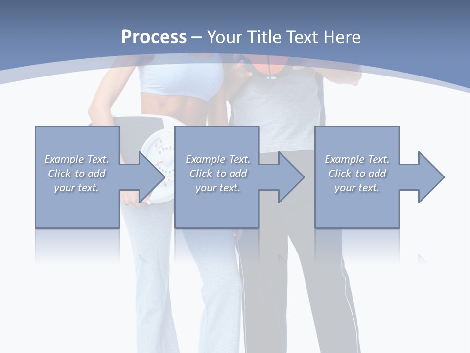 Standing Diet Ball PowerPoint Template
