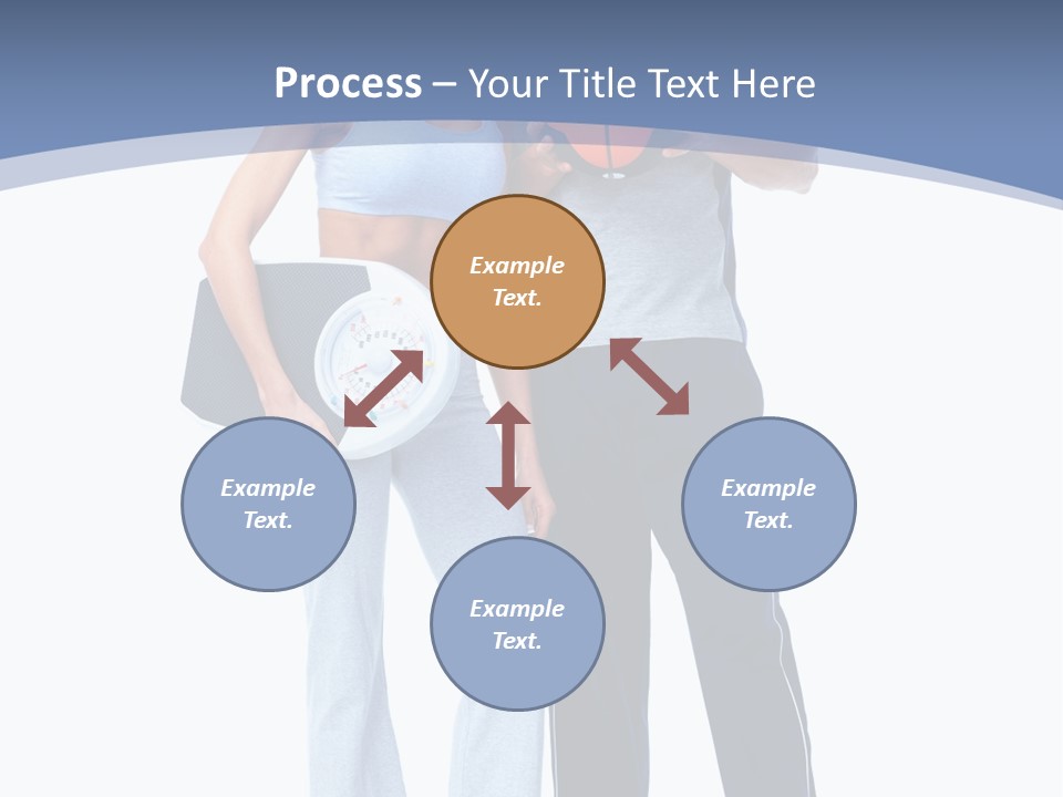 Standing Diet Ball PowerPoint Template