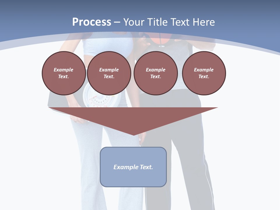 Standing Diet Ball PowerPoint Template