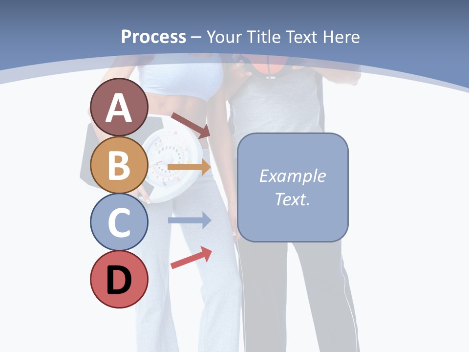 Standing Diet Ball PowerPoint Template