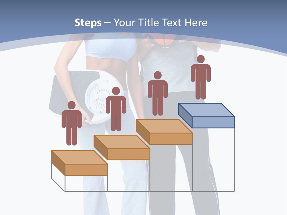 Standing Diet Ball PowerPoint Template