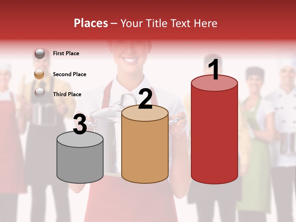 Team Woman Man PowerPoint Template