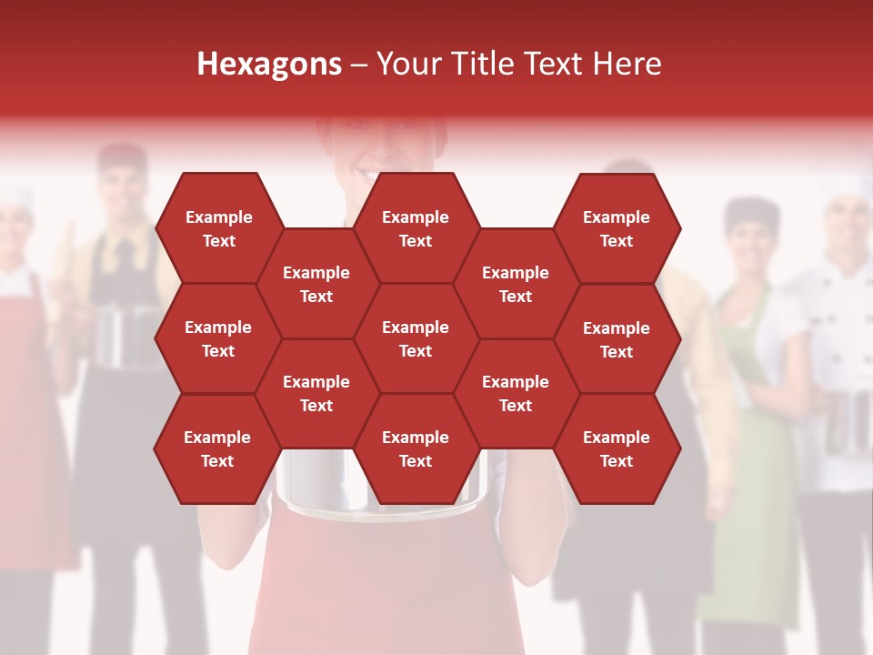 Team Woman Man PowerPoint Template