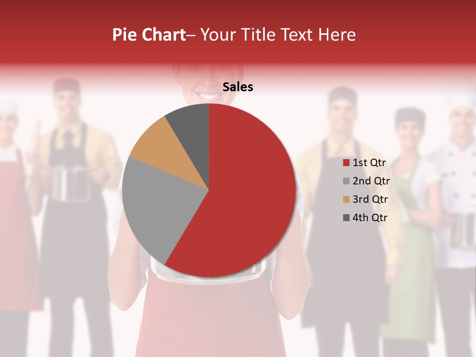 Team Woman Man PowerPoint Template