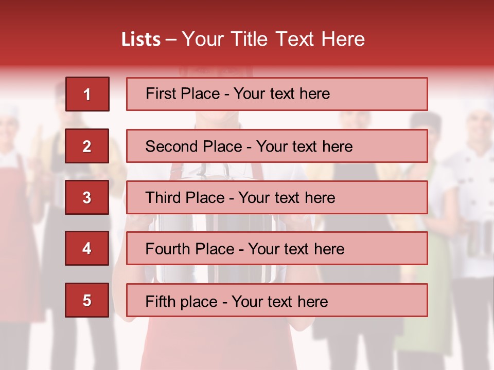 Team Woman Man PowerPoint Template