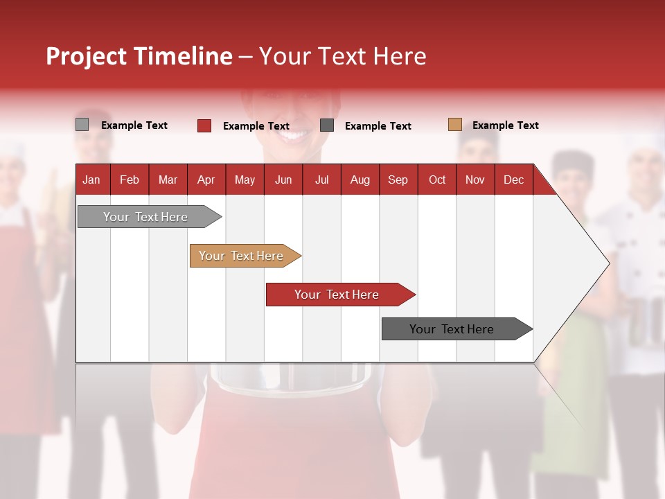 Team Woman Man PowerPoint Template