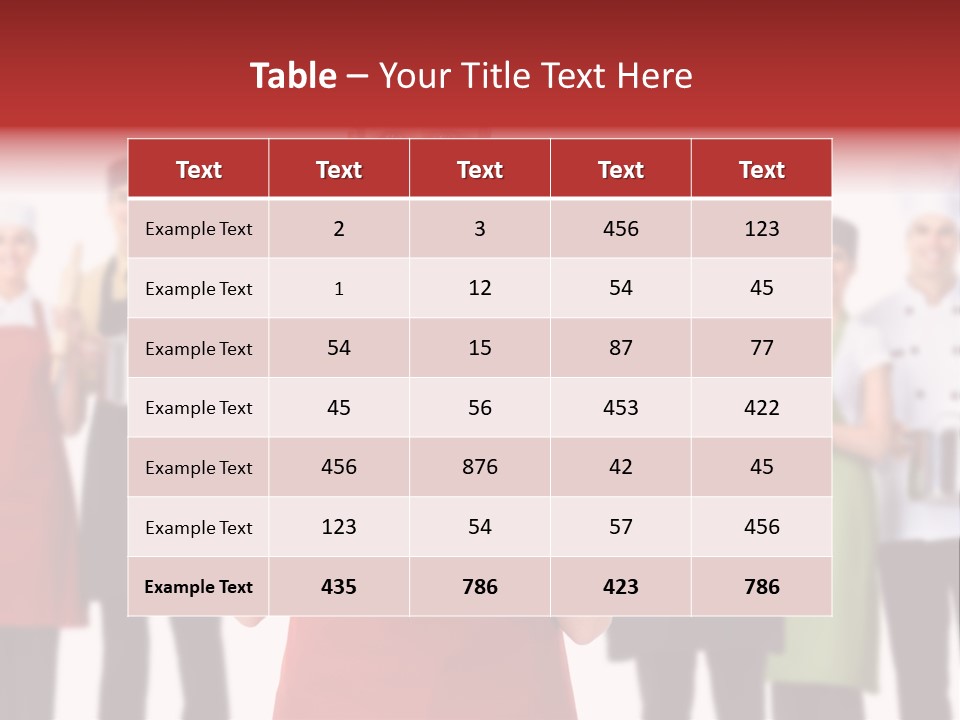 Team Woman Man PowerPoint Template