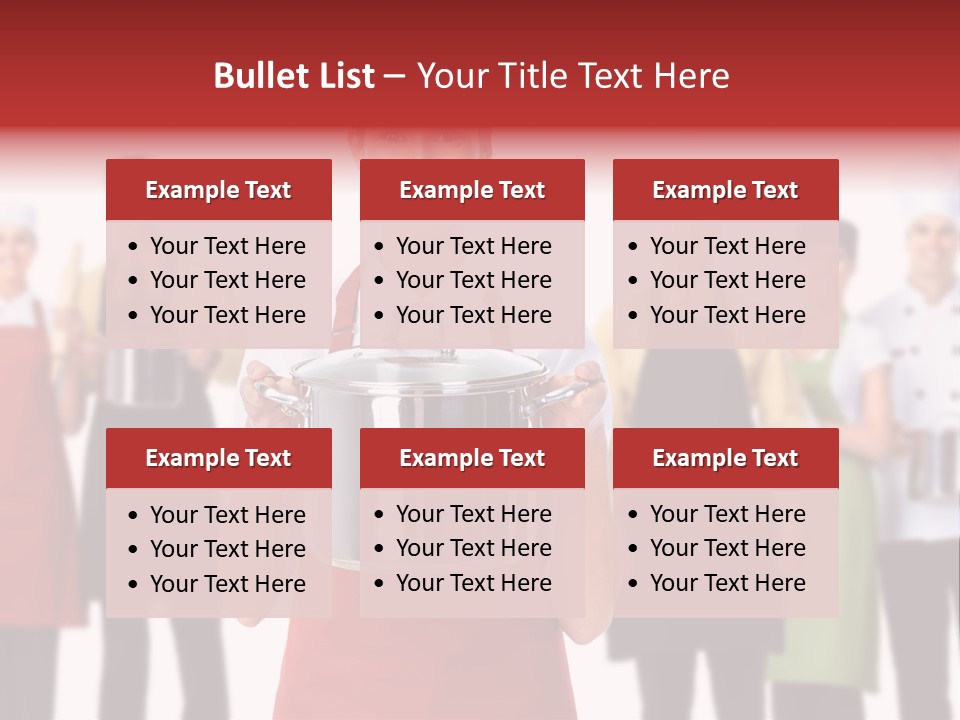 Team Woman Man PowerPoint Template