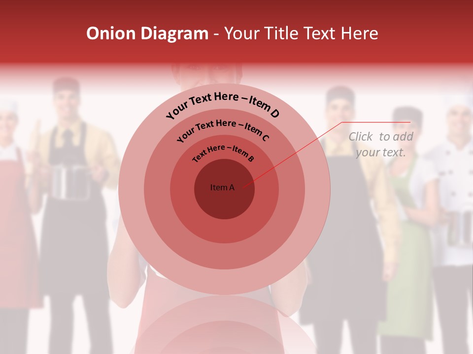 Team Woman Man PowerPoint Template