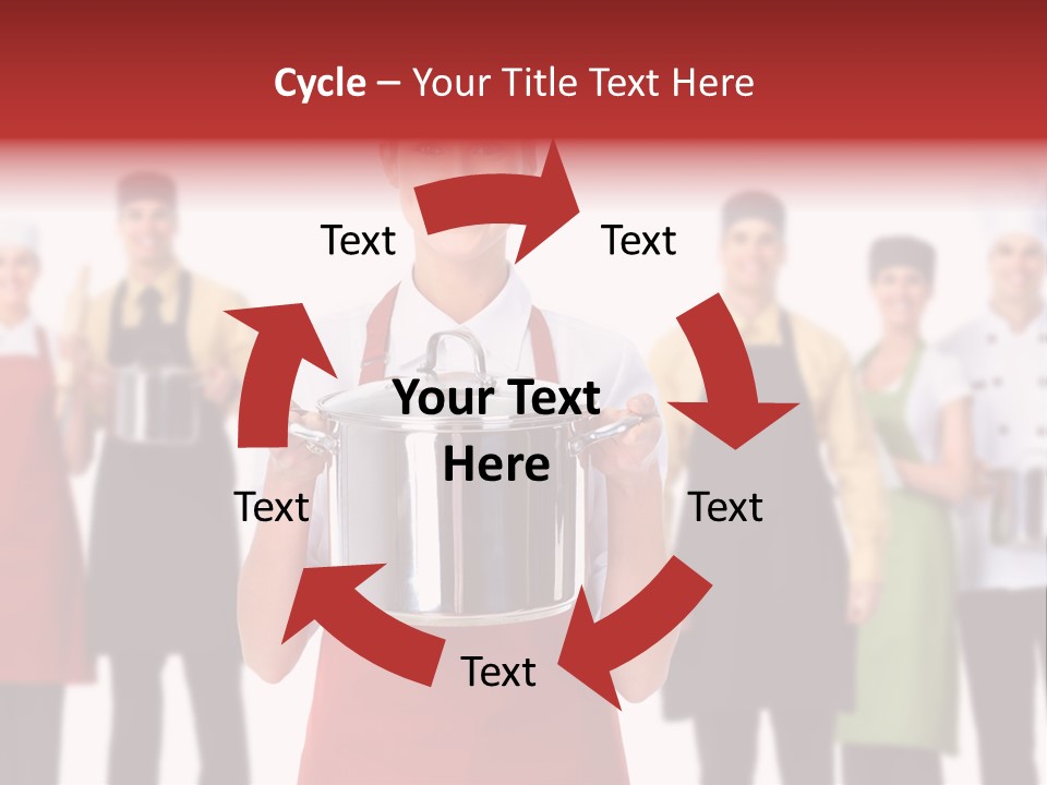 Team Woman Man PowerPoint Template