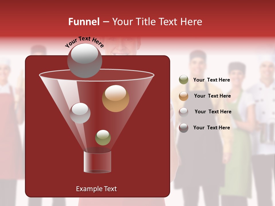 Team Woman Man PowerPoint Template