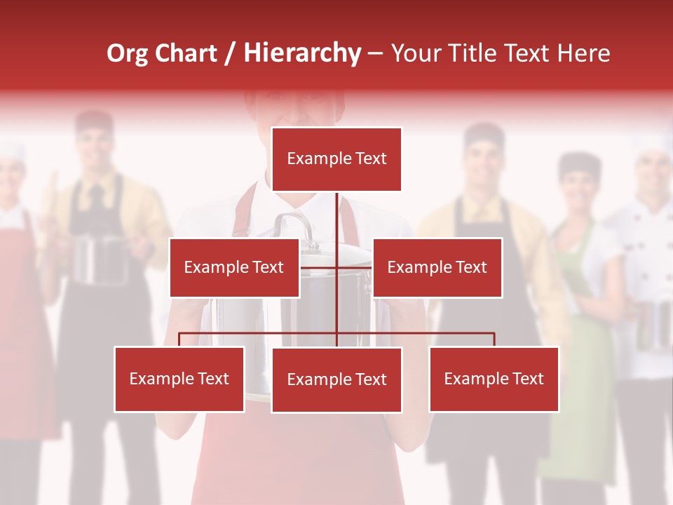 Team Woman Man PowerPoint Template