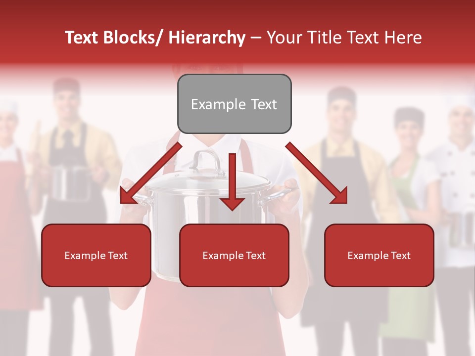 Team Woman Man PowerPoint Template