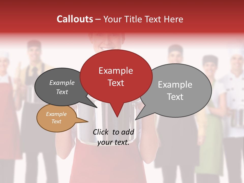 Team Woman Man PowerPoint Template