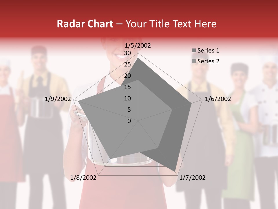Team Woman Man PowerPoint Template