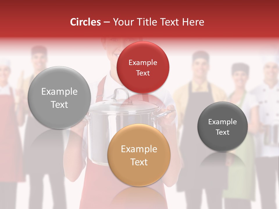 Team Woman Man PowerPoint Template