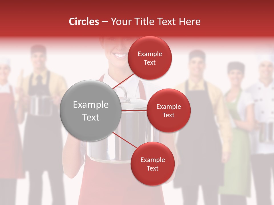 Team Woman Man PowerPoint Template