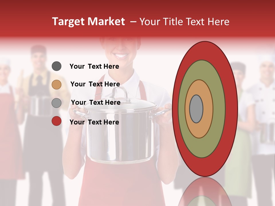 Team Woman Man PowerPoint Template