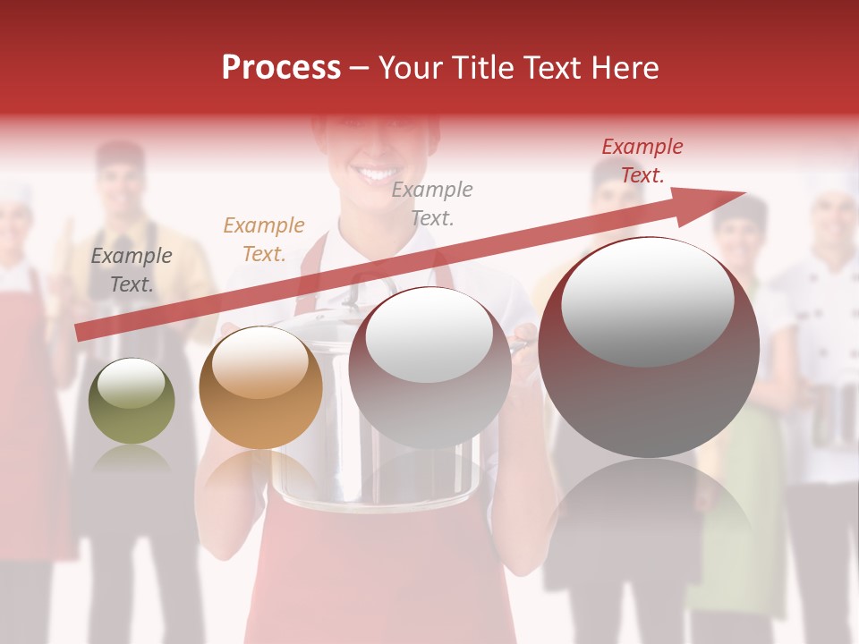 Team Woman Man PowerPoint Template