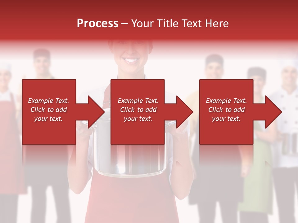 Team Woman Man PowerPoint Template