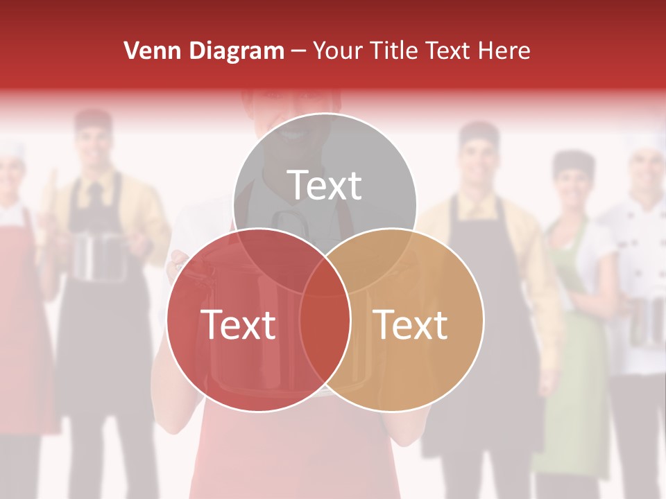 Team Woman Man PowerPoint Template