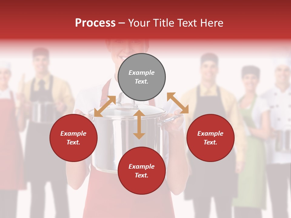 Team Woman Man PowerPoint Template