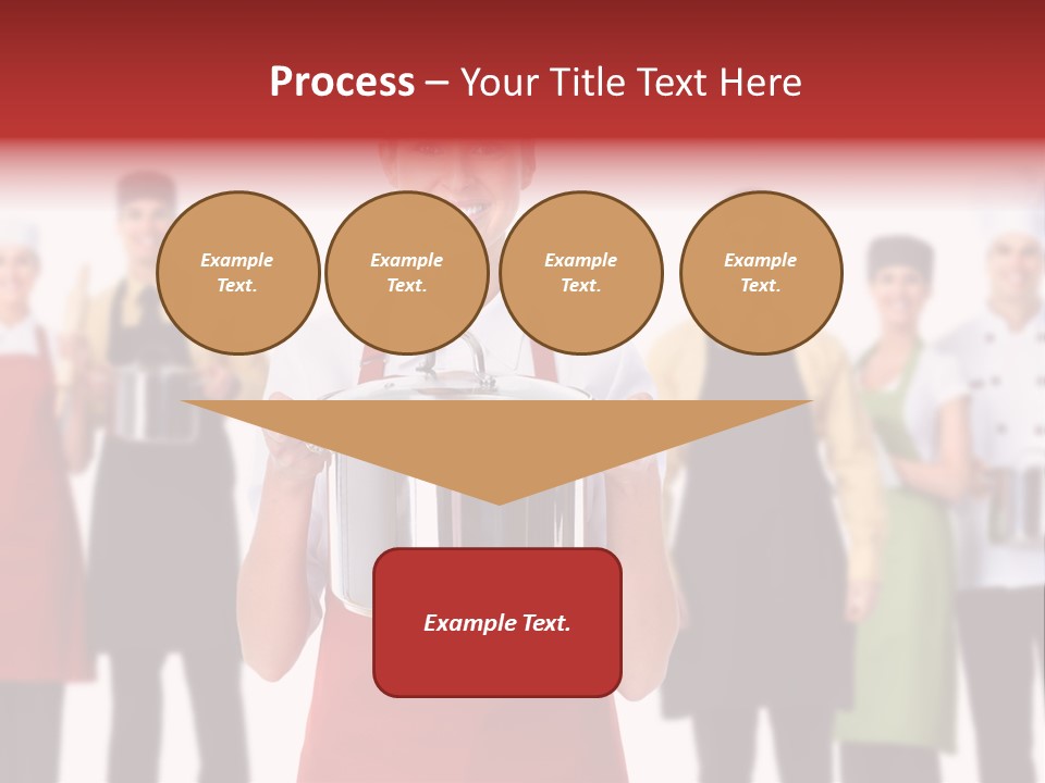 Team Woman Man PowerPoint Template