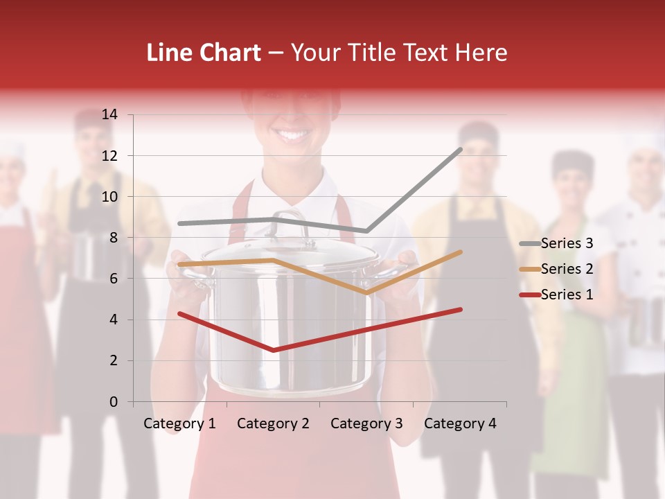 Team Woman Man PowerPoint Template