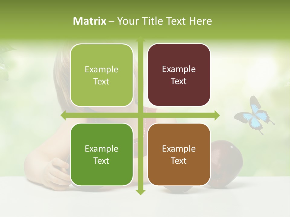 Cute Enjoyment Child PowerPoint Template