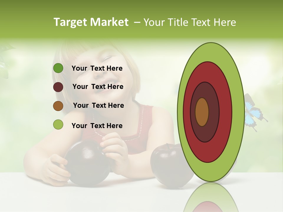 Cute Enjoyment Child PowerPoint Template