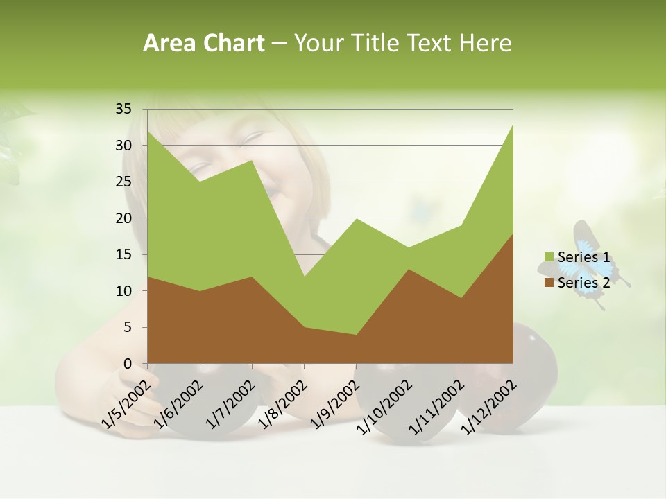 Cute Enjoyment Child PowerPoint Template